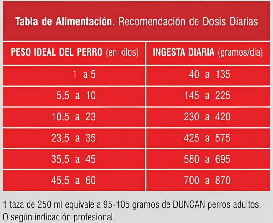 DUNCAN ADULTO 20Kg