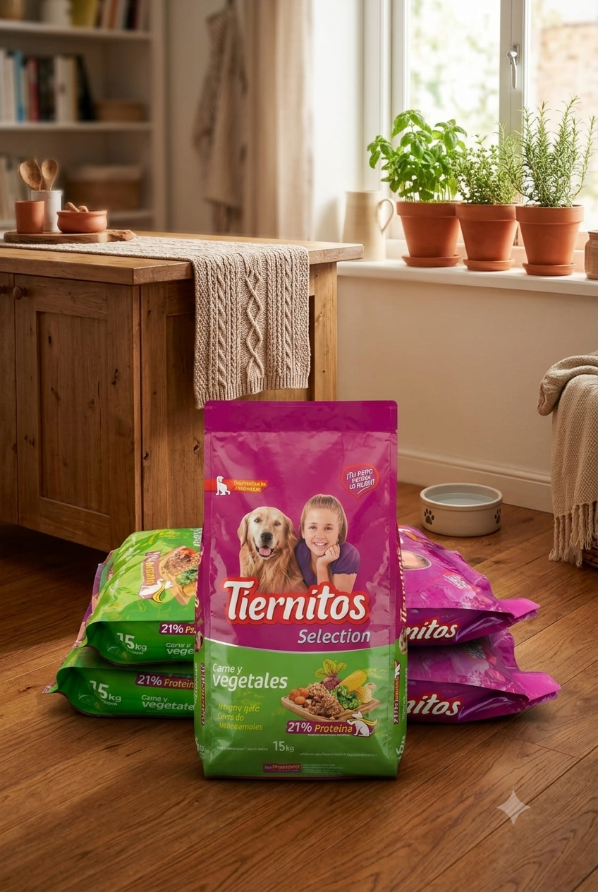 Tiernitos selection vegetales & carne 21Kg