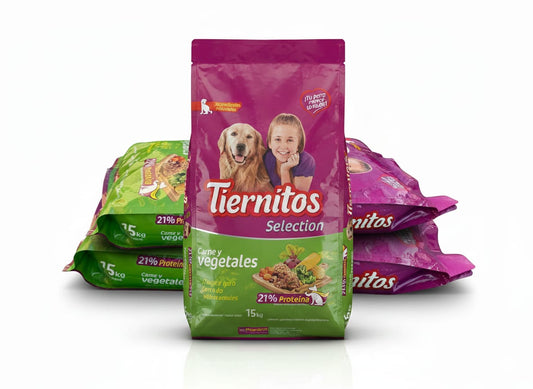 Tiernitos selection vegetales & carne 15Kg
